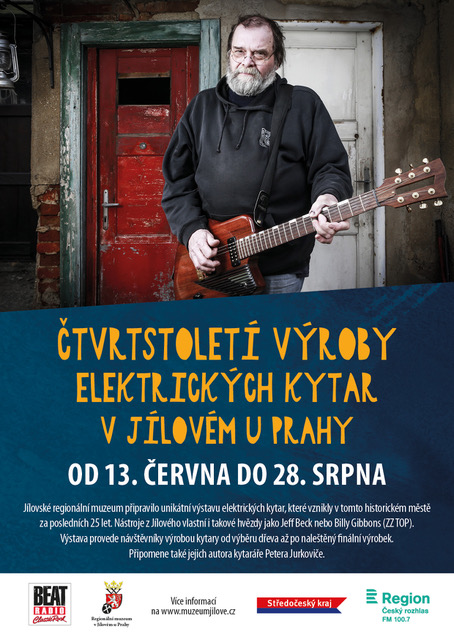 Čtvrtstoletí výroby elektrických kytar v Jílovém u Prahy